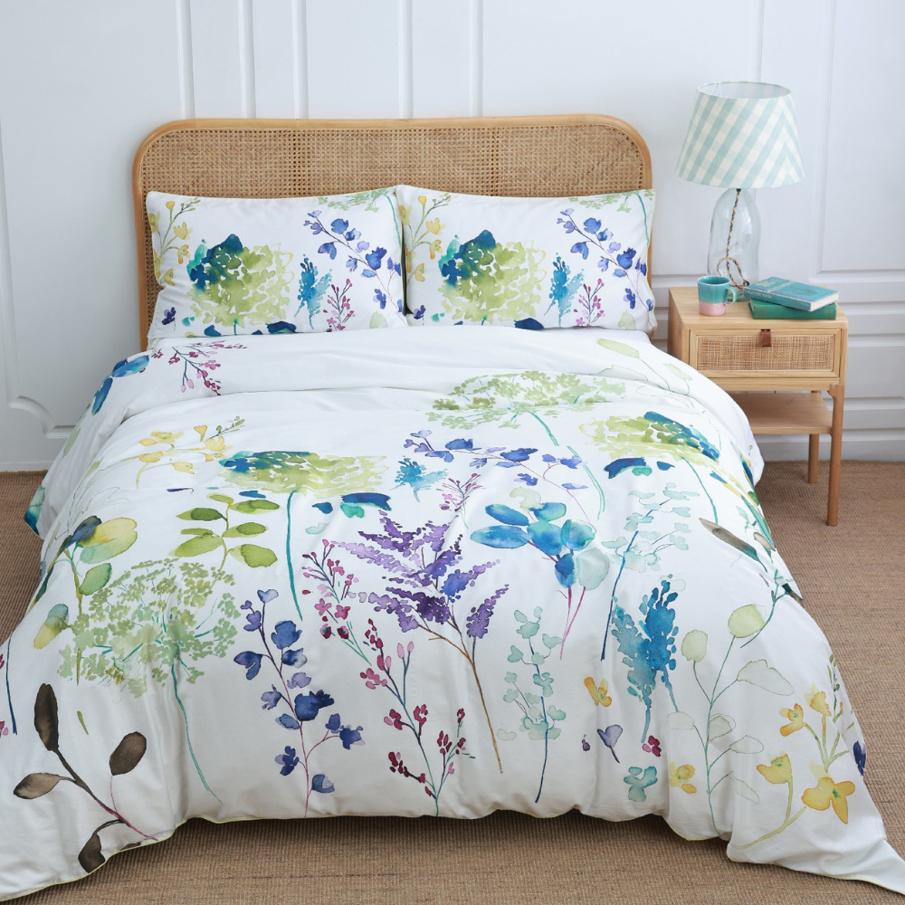 BlueBellgray Botanical Duvet Cover Set