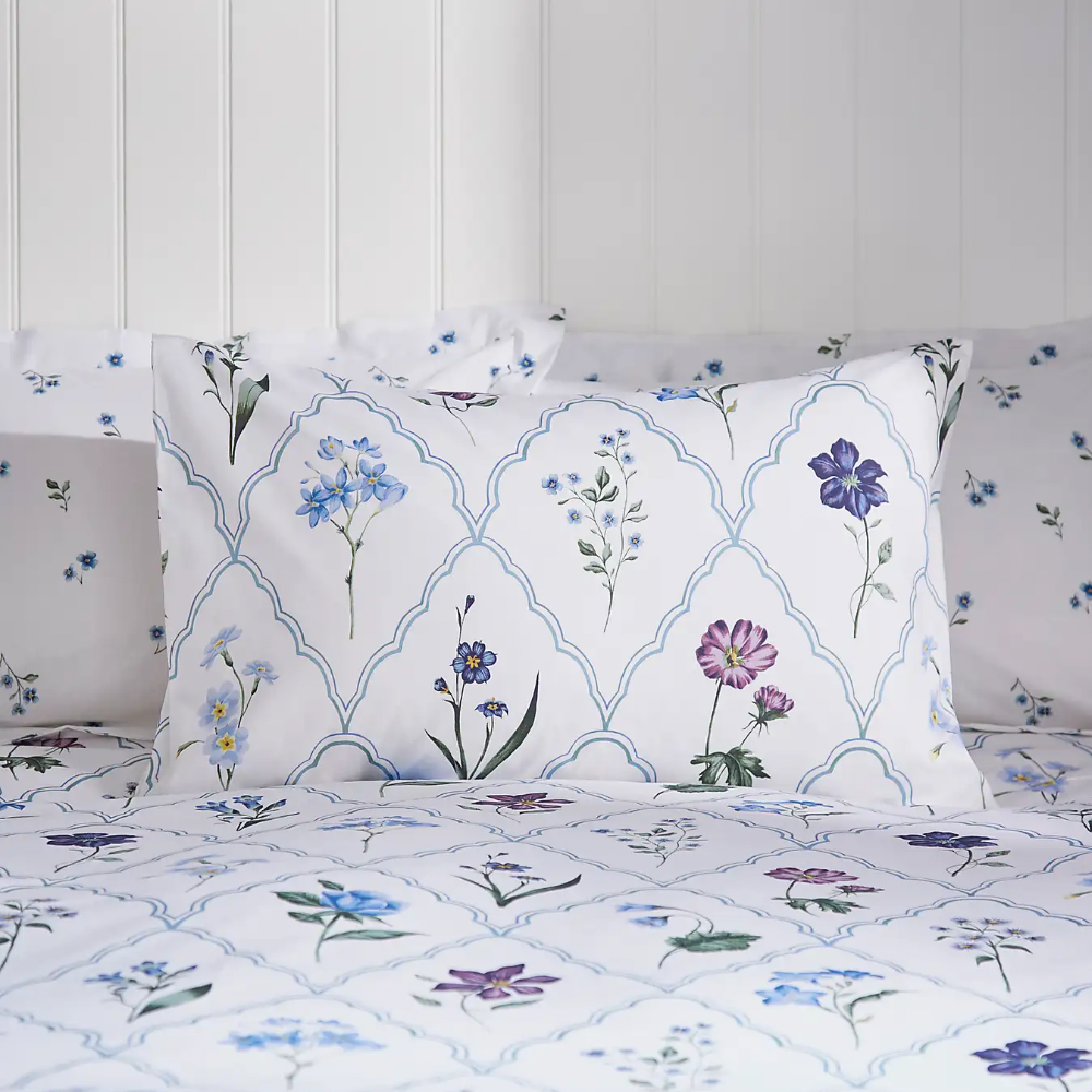 Trellis Stems 6PC Duvet Cover Set