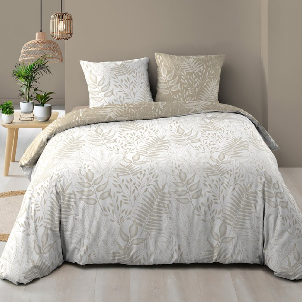 Fleuron Natural 6PC Duvet Cover Set