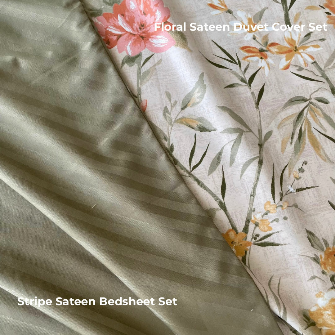 Clementine Bloom Duvet Cover Set