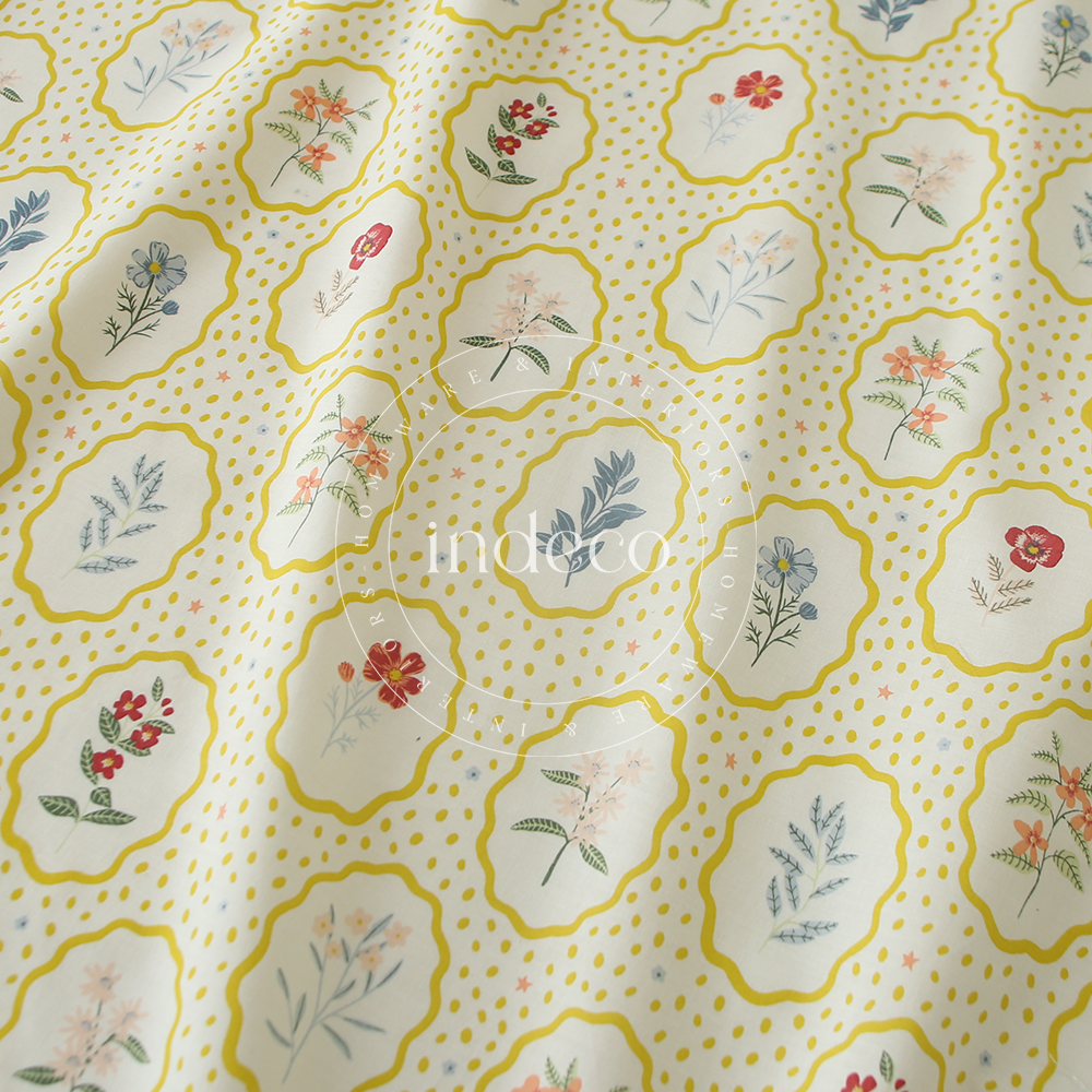 Yellow Charm Bedsheet Set