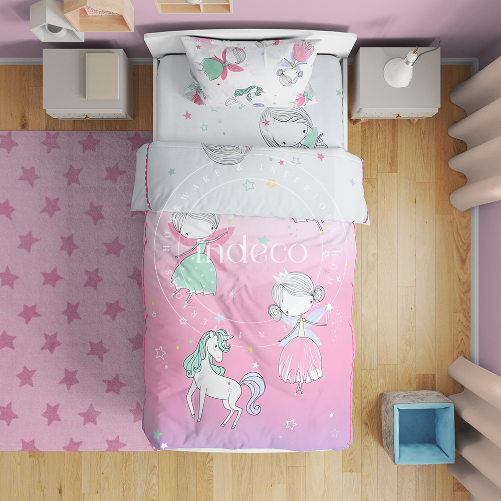 Fairies & Unicorns Children Bedsheet Set