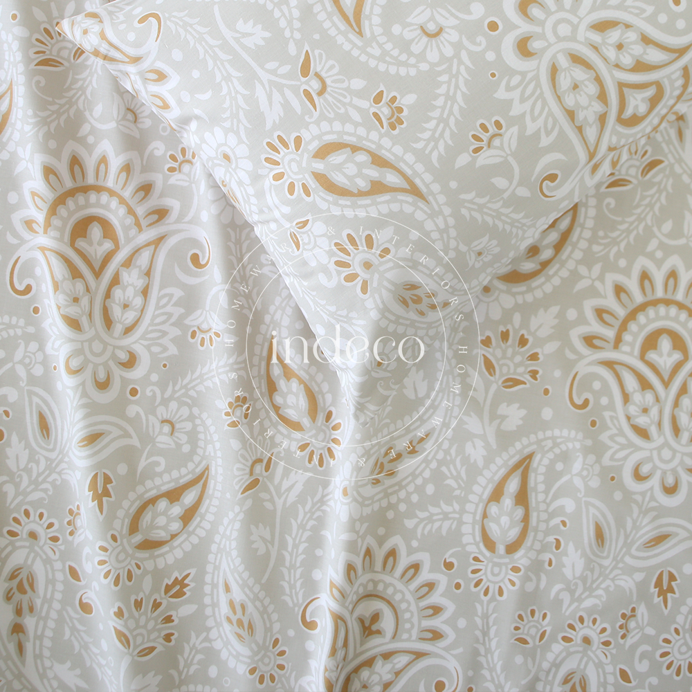 Amber Paisley Bedsheet Set