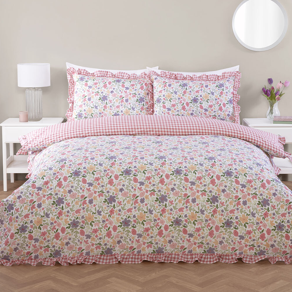 Coral Whimsy Bedsheet Set