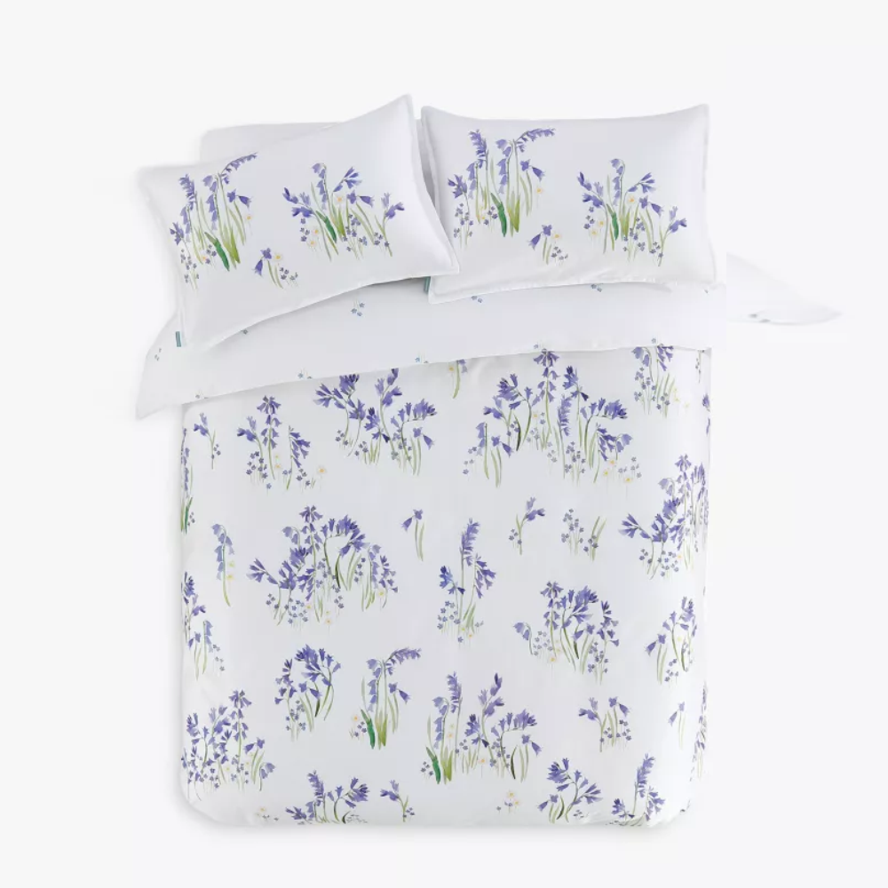 Bluebells Sateen Duvet Cover Set