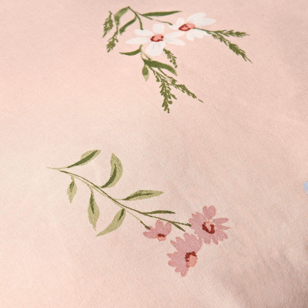 Navy Floral Duvet Cover Set