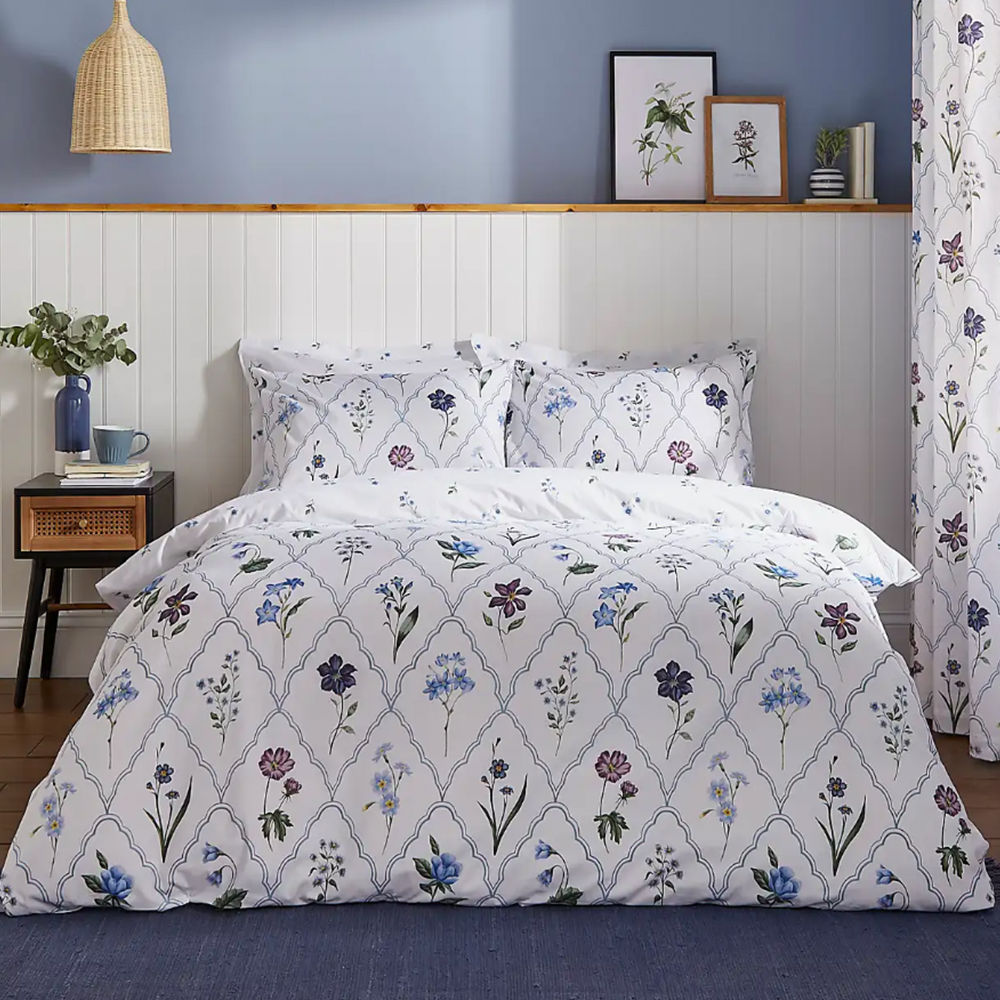 Trellis Stems 6PC Duvet Cover Set