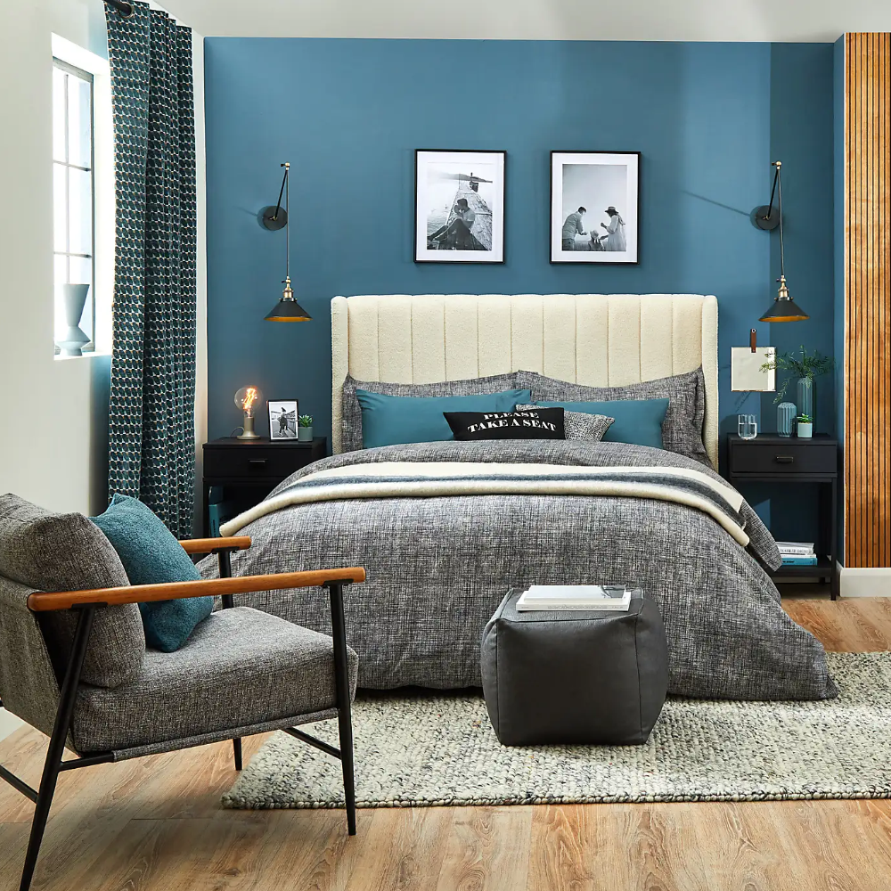 Gray Charcoal Duvet Cover Set