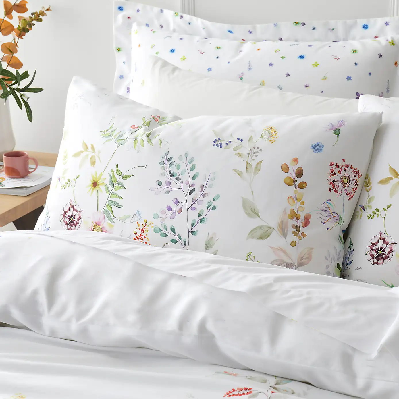 Modern Floral Duvet Cover Set