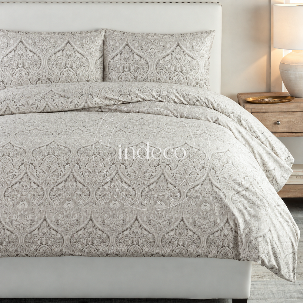 Mackenna Paisley Percale Duvet Cover
