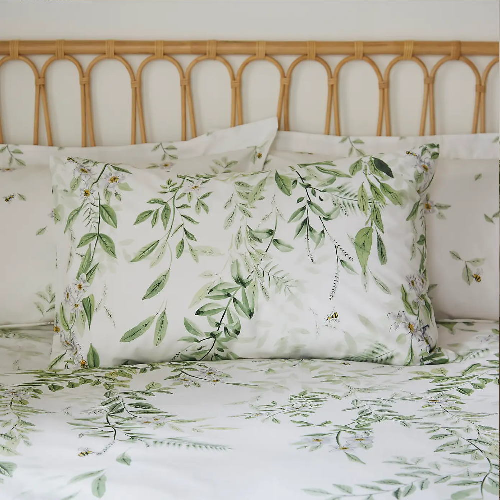 Willow Trail Green Bedsheet Set