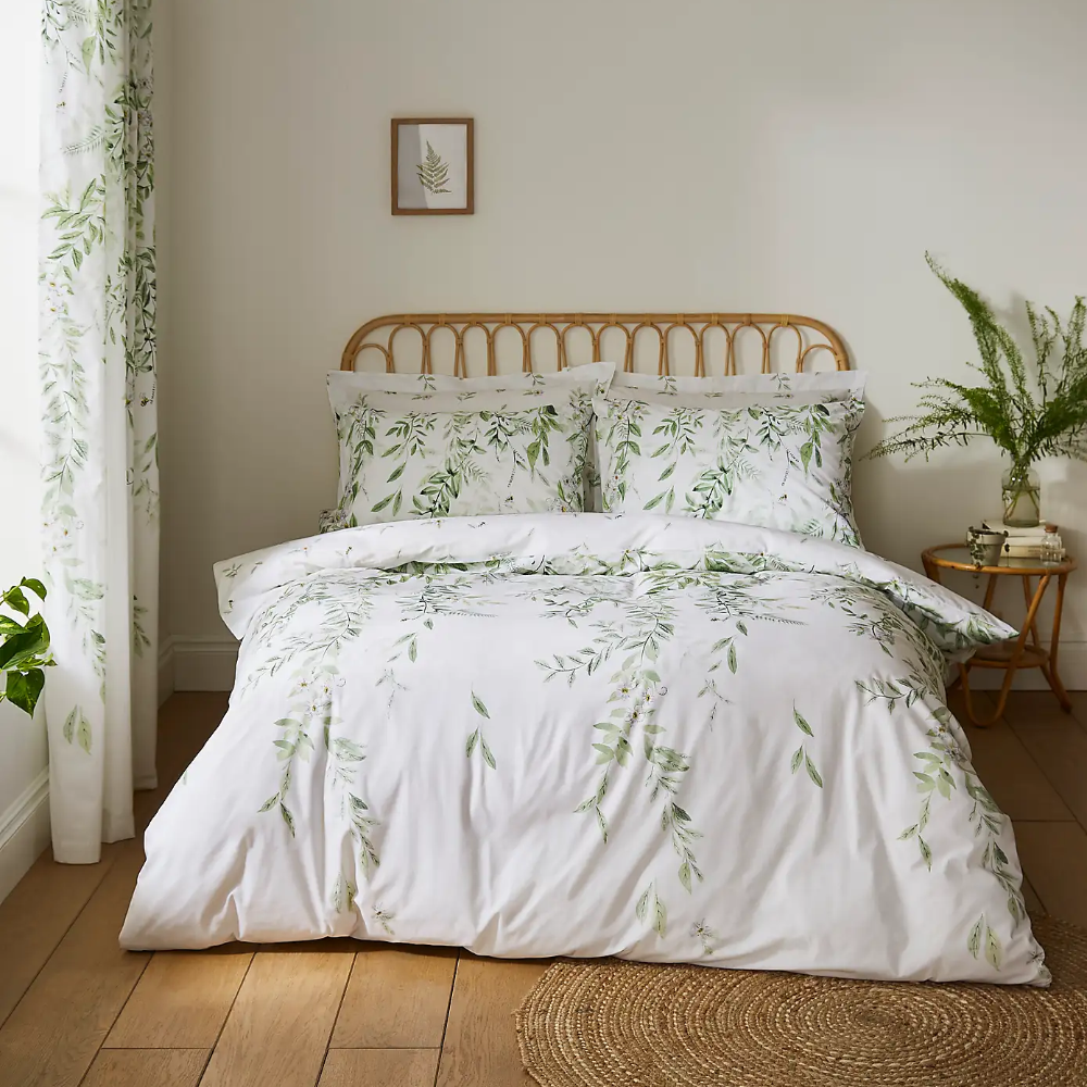 Willow Trail Green Bedsheet Set
